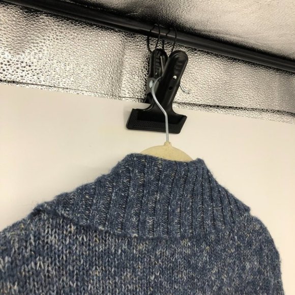 L.L. Bean Navy Women's Knit Cardigan - Picture 6 of 14